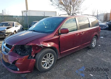 2019 Dodge Grand Caravan Sxt z USA, uszkodzony, nr VIN 2C4RDGCG5KR621854